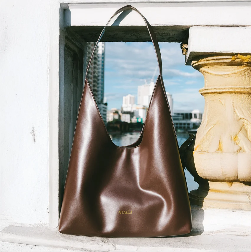 MATILDA - Everyday Tote Bag Cowhide Leather